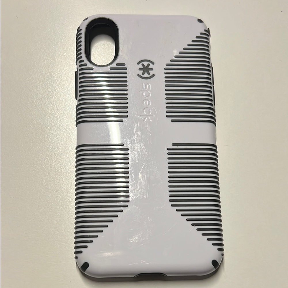 Speck White and Black Phone Case- iPhone X/Xs